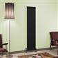 Tordino 1800 x 375 Aluminium Radiator Matt Black