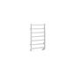 Tuscan Square Towel Rail 800 x 500 Gloss White