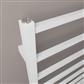 Tuscan Square Towel Rail 1200 x 500 Gloss White