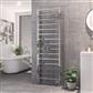 Tuscan Square Towel Rail 1800 x 600 Chrome