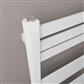 Defford 800 x 500mm Towel Rail Gloss White