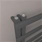 Platani 1800 x 500mm Towel Rail Matt Anthracite