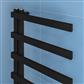 Platani 800 x 500mm Towel Rail Matt Black