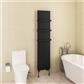 Wingrave 1800 x 410 Flat Panel Radiator Matt Black