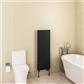 Wingrave 1200 x 410 Flat Panel Radiator Matt Black