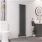 Deddington 1800 x 390 Radiator Matt Anthracite