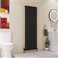 Deddington 1800 x 550 Radiator Matt Black