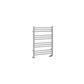 Corinium Round 800 x 600 Towel Rail Matt Grey