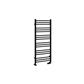 Corinium Round 1200 x 500 Towel Rail Matt Black