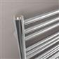 Corinium Round 800 x 500 Towel Rail Chrome