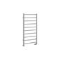 Tuscan Round 1200 x 600 Towel Rail Matt Grey