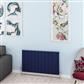 Withington 600 x 1040 Aluminium Radiator Matt Cobalt Blue