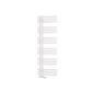 Hurley 1500 x 500 Towel Rail Matt White