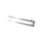 Universal Double Flat Style Towel Hanger 660mm Chrome