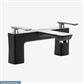 Helston Bath Filler Tap Matt Textured Black