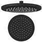 Meriden 12" (300mm) Round Easy Clean Shower Head - Matt Black