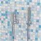 Shower Bundle with Vertical Exposed Valve, Round Handset, Hose & Shower Holder - Chrome